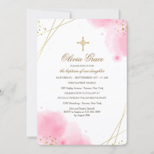 Pink Persuasion Religious Invitation