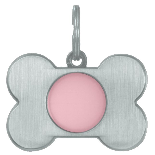Pink Pet Name Tag (Front)