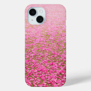 Pink Petal Carpet iPhone 15 Case