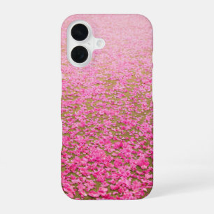 Pink Petal Carpet iPhone 16 Case