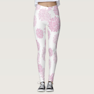 pink petal press co botanical floral leggings