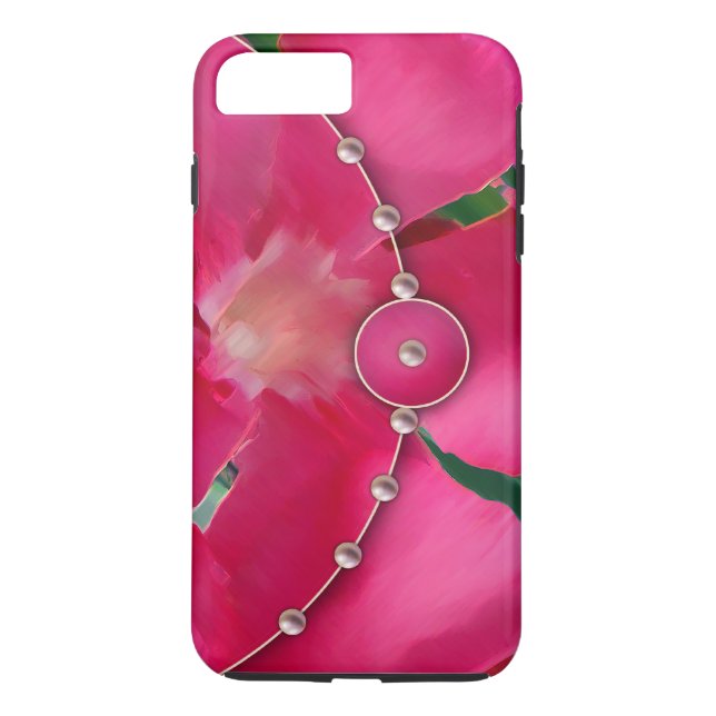 Pink Petals and Pearls Case-Mate iPhone Case (Back)