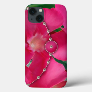 Pink Petals and Pearls iPhone 13 Case