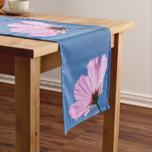 Pink petals medium table runner