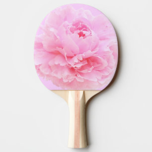 pink petals ping pong paddle