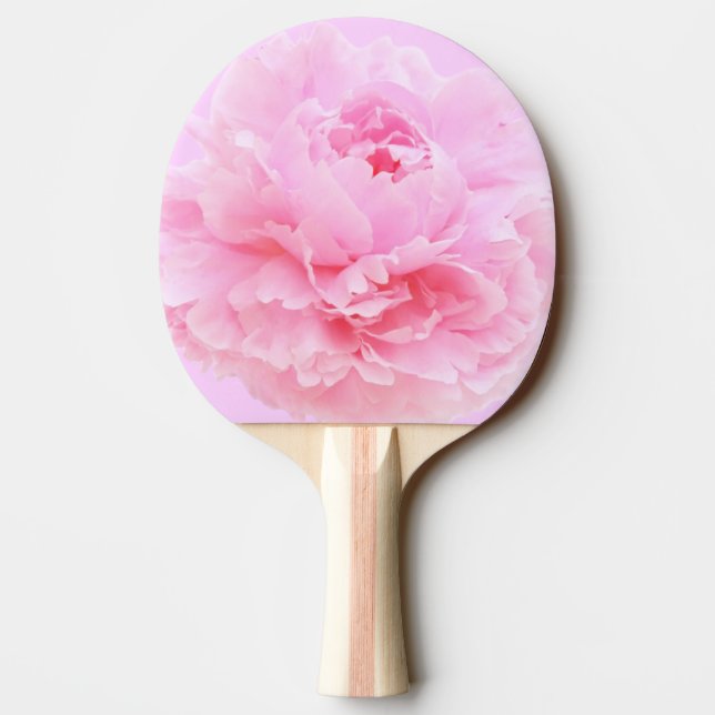 pink petals ping pong paddle (Back)