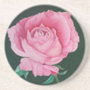 Pink Petals Sandstone Coaster