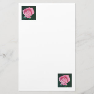 Pink Petals Stationery