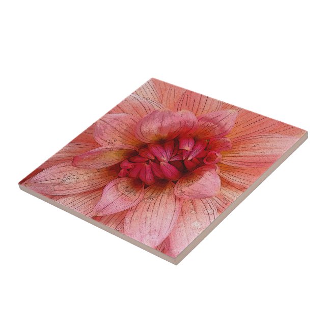 pink petals tile (Side)