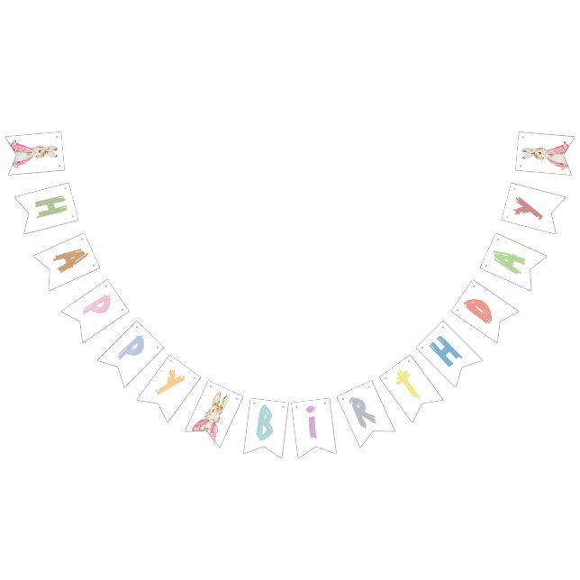 Pink Peter the Rabbit Bunting (All)