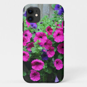 Pink petunia beauty iPhone 11 case