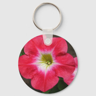 Pink Petunia Key Ring