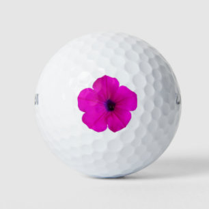 Pink Petunia Spring time Ladies or Mens Golf Balls
