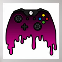 Pink Phase Dripping XBOX Controller