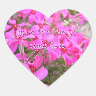 Pink Phlox Flowers Stickers