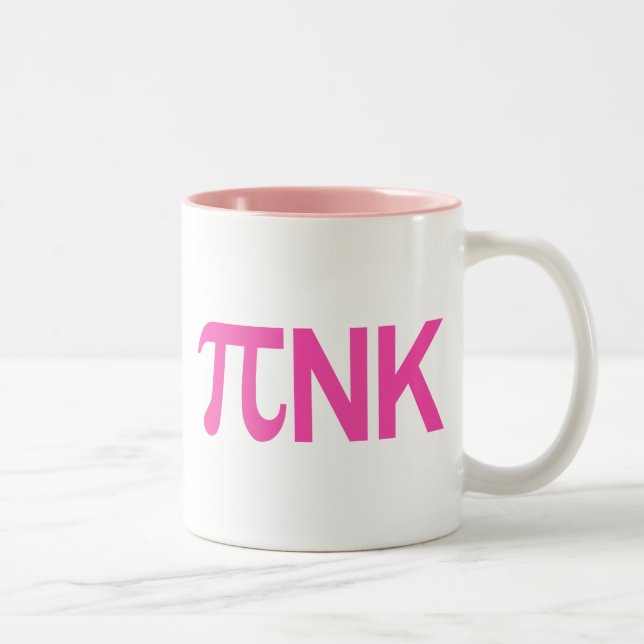 PINK PI NK Two-Tone COFFEE MUG (Right)