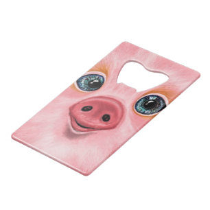 Pink Pig Bottle Opener Smile