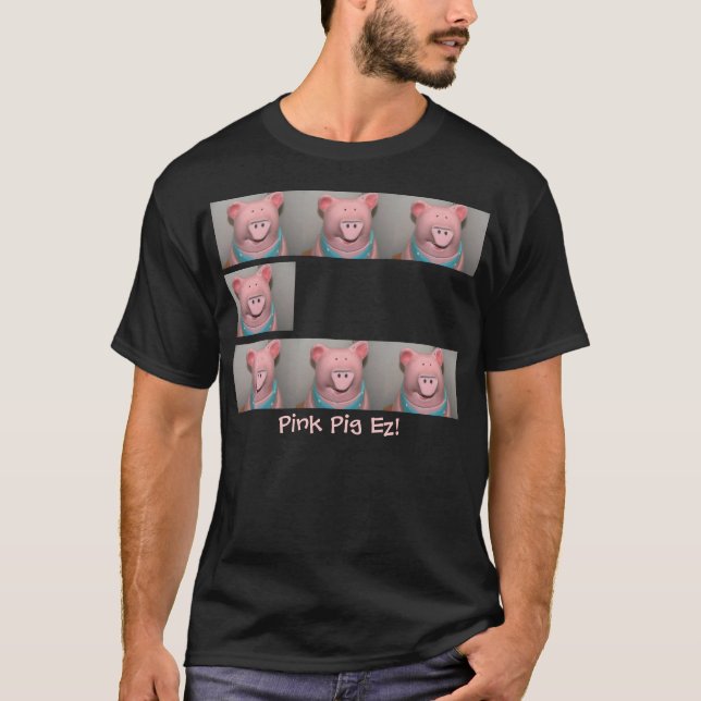 Pink Pig Ez! T-Shirt (Front)