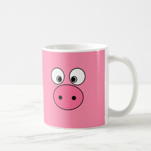 Pink Pig Face and Bum! Coffee Mug