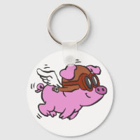 Pink pig flying cartoon | choose background colour