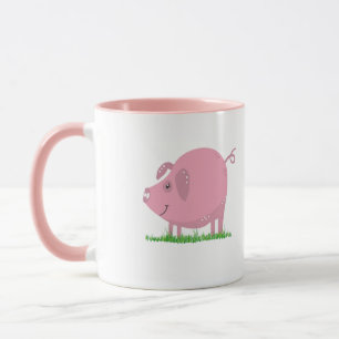 Pink Pig Mug