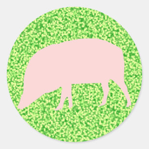 Pink Pig Sticker