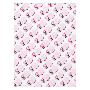 Pink Pig Tablecloth