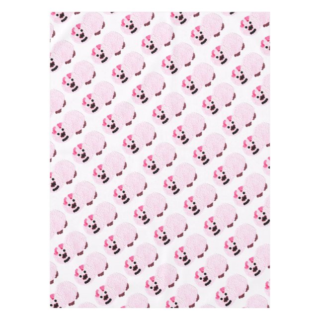 Pink Pig Tablecloth (Front)