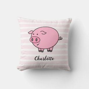 Pink Piggy Design   Cushion