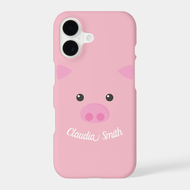 Pink Piggy Face (Back)