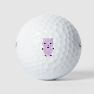 Pink Piggy Golf Balls