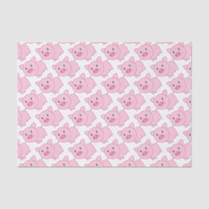 Pink Pigs Tissue Paper