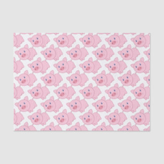 Pink Pigs Tissue Paper