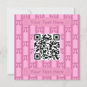 Pink PII 3.142 Invitation