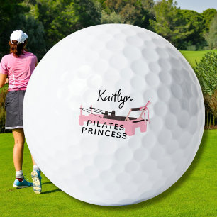 Pink Pilates Princess Reformer  Golf Balls