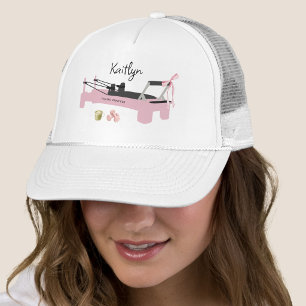 Pink Pilates Princess Reformer & Matcha  Trucker Hat