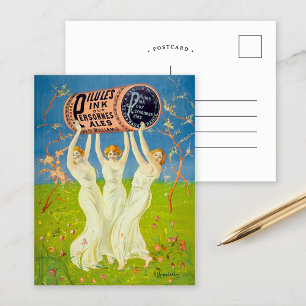 Pink Pills for Pale People   Leonetto Cappiello Postcard