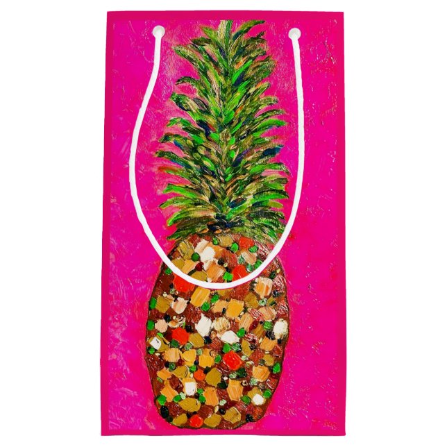 Pink Pineapple Gift Bag (Front)