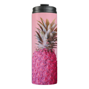 PINK PINEAPPLE THERMAL TUMBLER