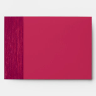 Pink/Pink Wood Grain Wedding Envelope