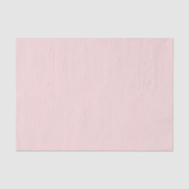 Pink Pinstripe Tissue Paper (Front)