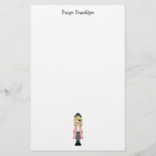 Pink Pirates · Pirate Girl #2 Stationery