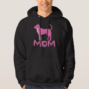 Pink Pitbull Mum Hoodie