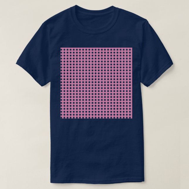 Pink Plaid T-Shirt (Design Front)