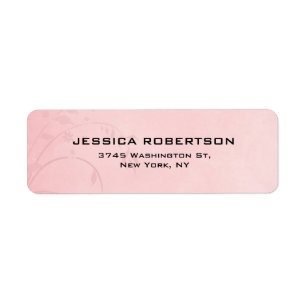 Pink Plain Elegant Modern Trendy