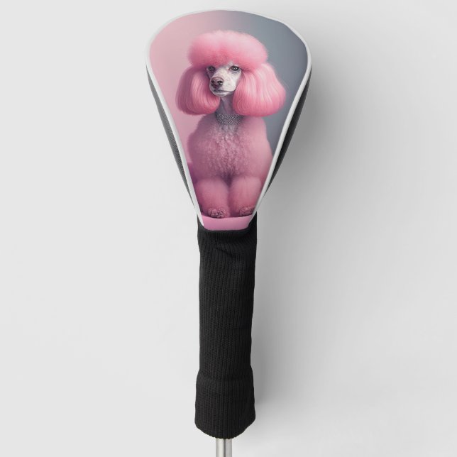 PINK PODDLE Golf Head Cover (Front)