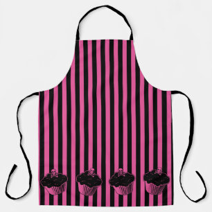 Pink Poison Cupcake Apron
