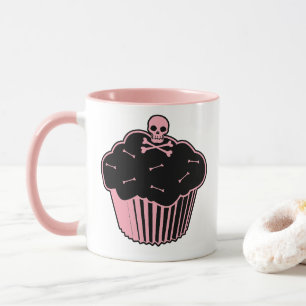 Pink Poison Cupcake Mug