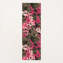 Pink Polcamo Polka Dot and Camouflage Hybrid