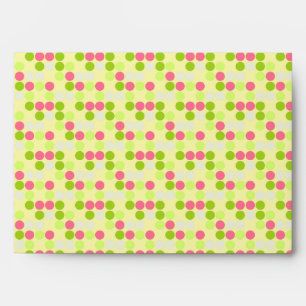 Pink Polka Dot Baby Girl Envelopes